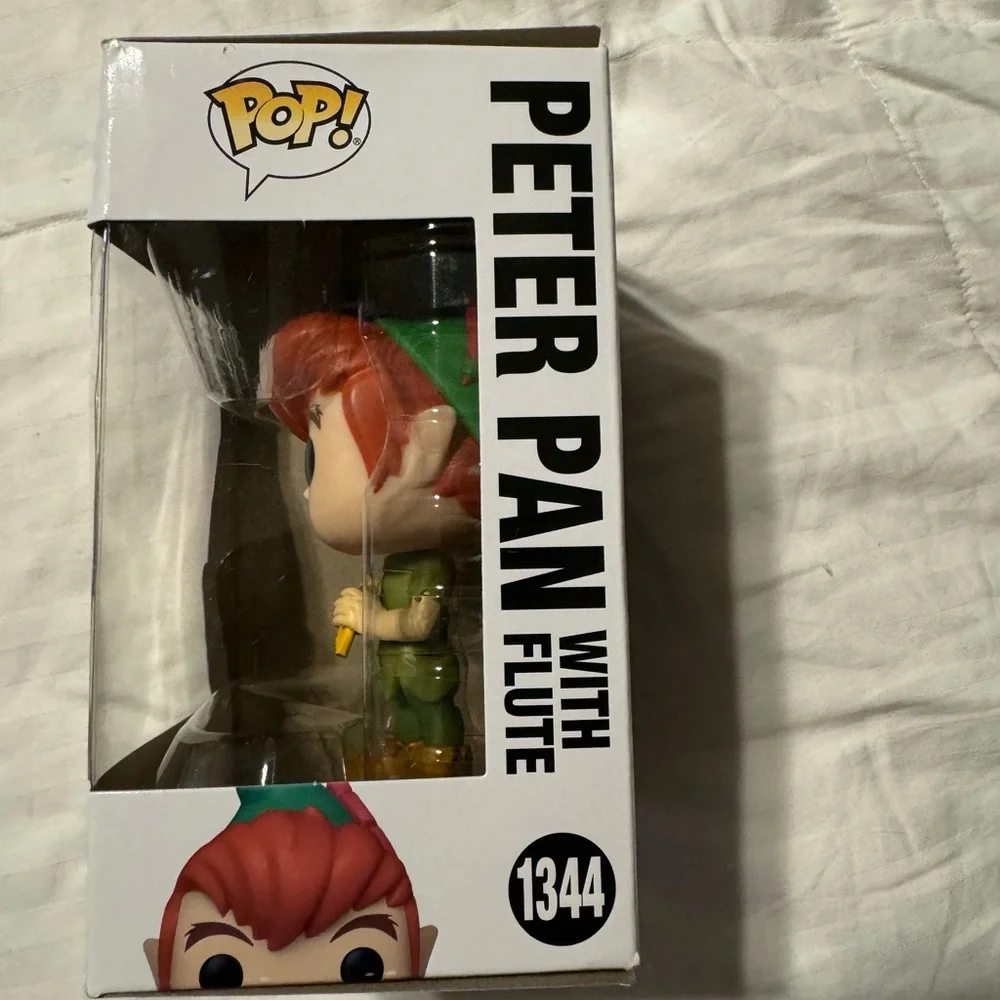 Funko Pop! Peter Pan With Flute #1344  NIB - Picture 5 of 5